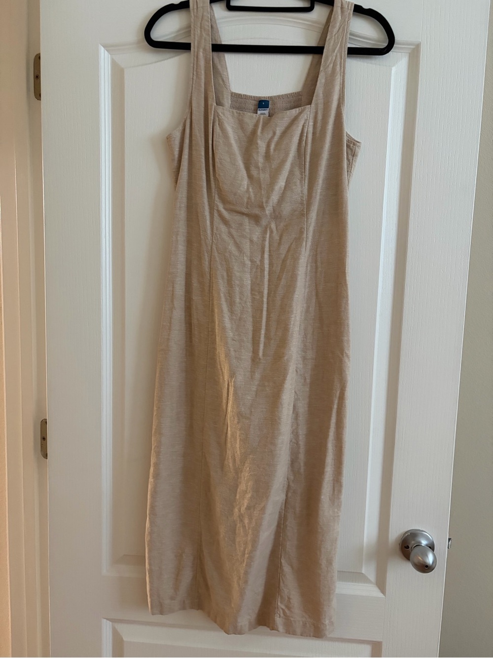 Beige Tank Midi Dress - Unbranded